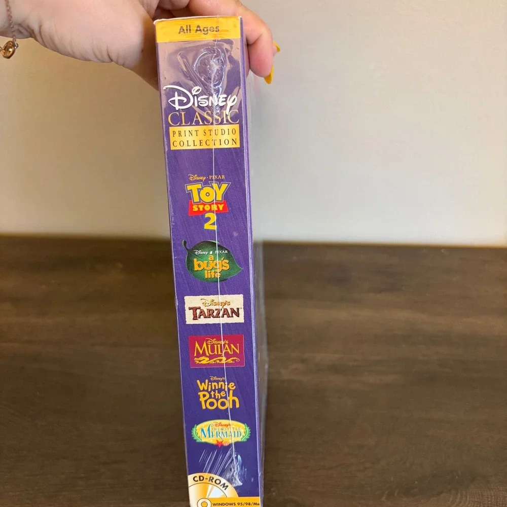 Disney Classic Print Studio Collection PC CD-ROM 6 Titles Toy Story Tarzan New‎